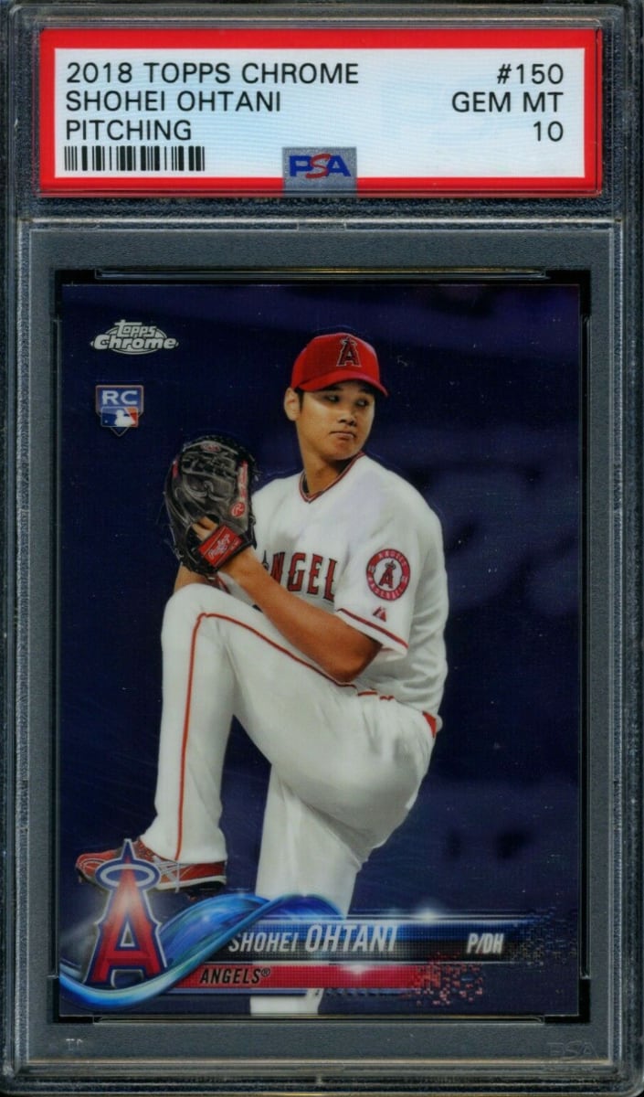 Shohei Ohtani - 2018 Topps Chrome Baseball