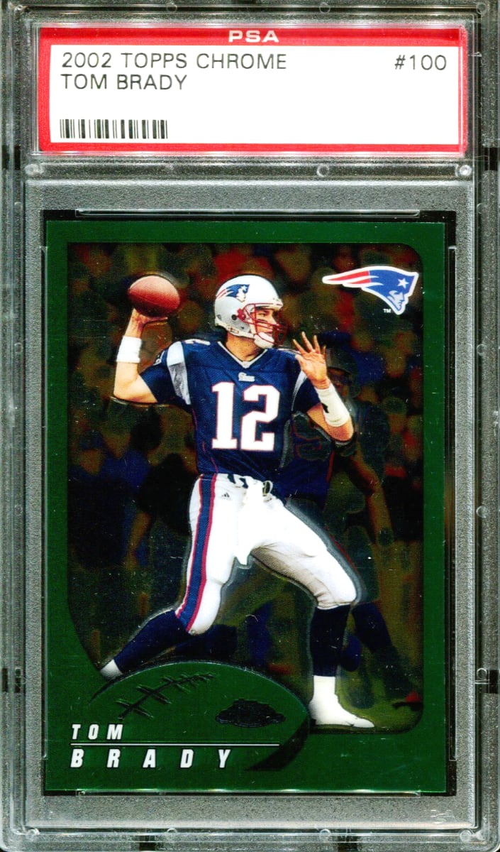 Tom Brady - 2002 Topps Chrome Football
