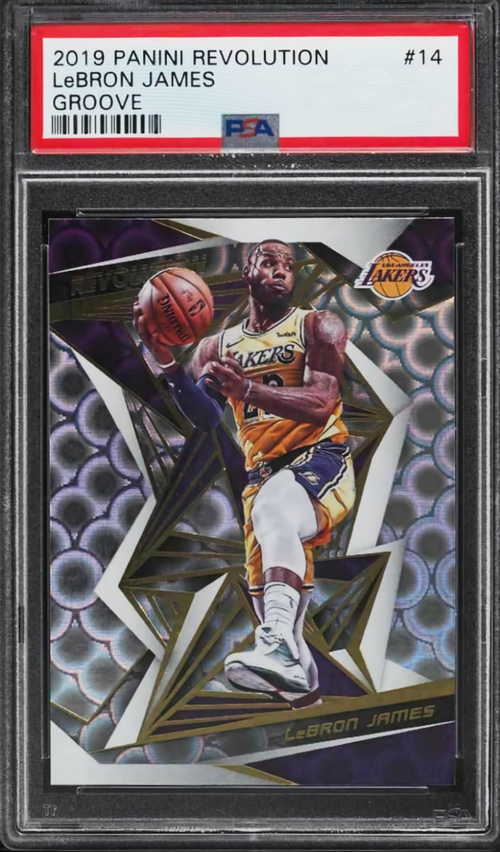 2019 Panini Revolution Basketball Groove Lebron James #14
