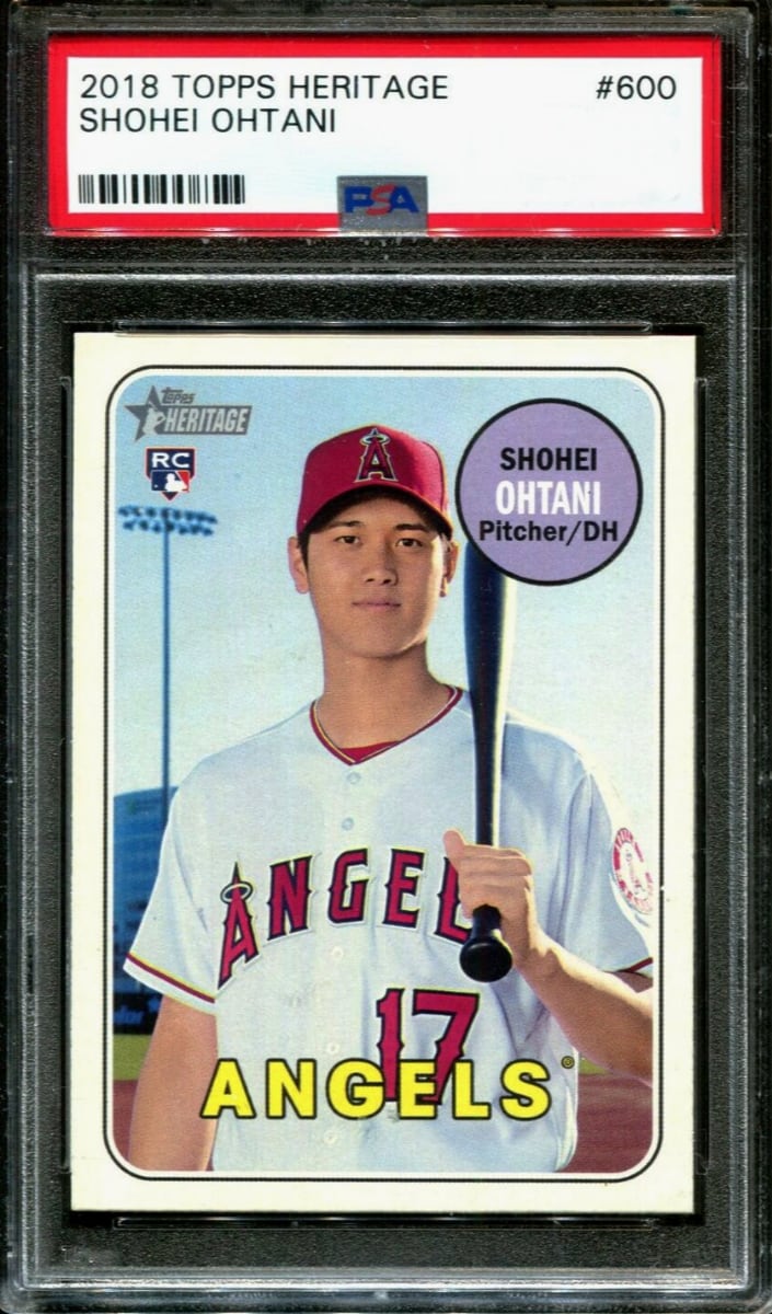 Shohei Ohtani - 2018 Topps Heritage Baseball