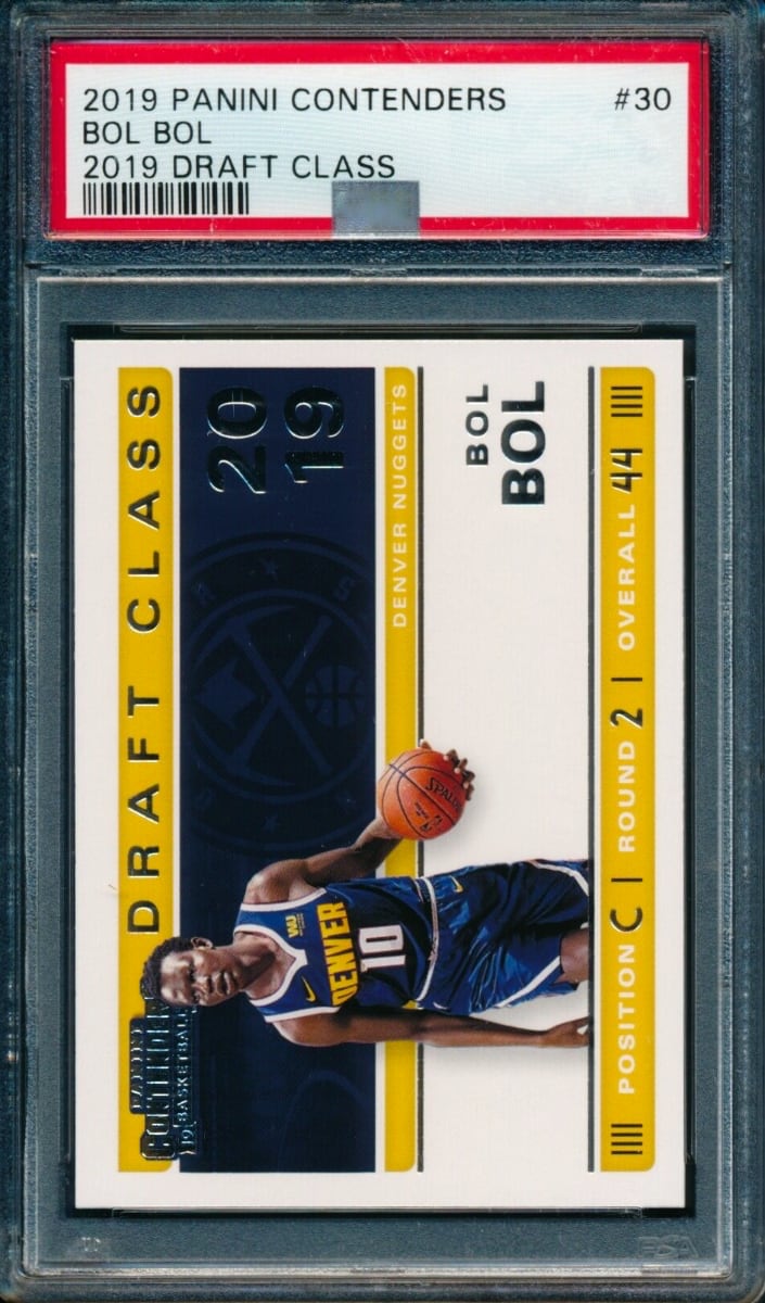 2019 Panini Contenders Basketball Bol Bol #30
