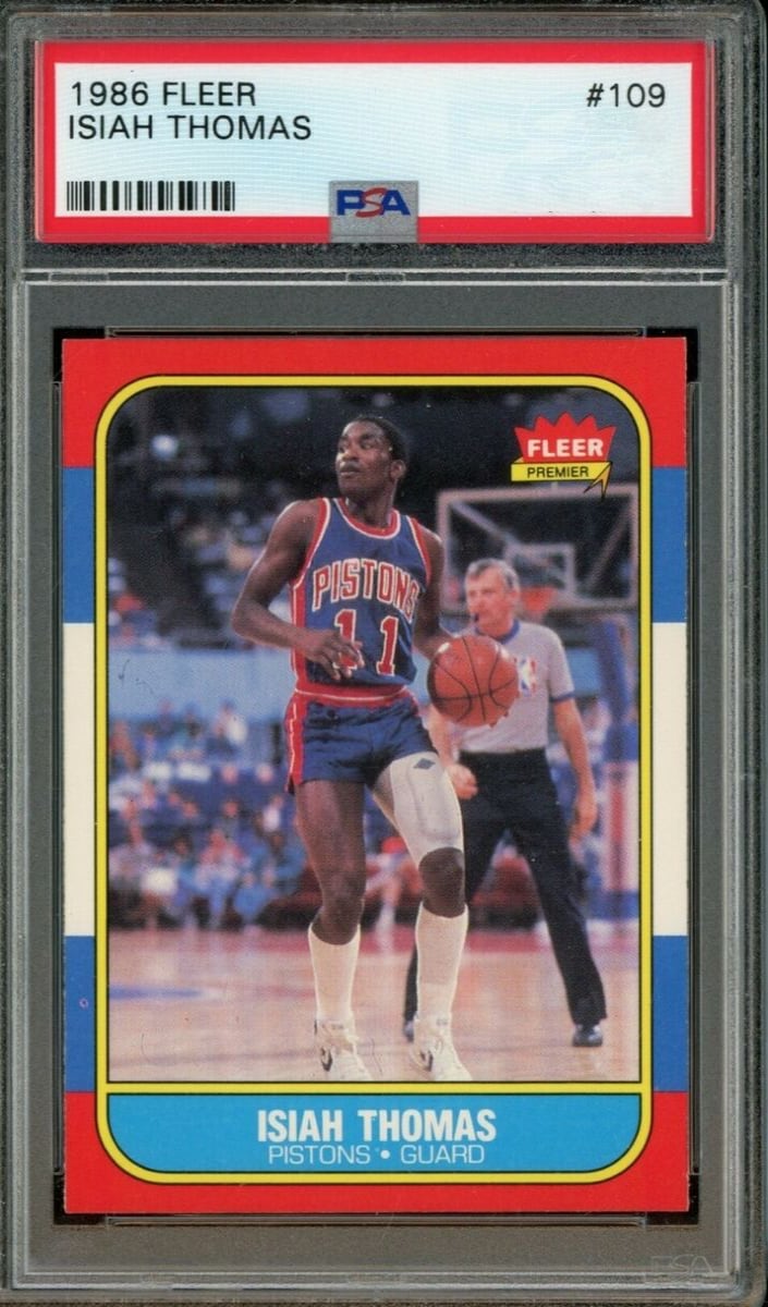 Isiah Thomas 1986 Fleer Basketball