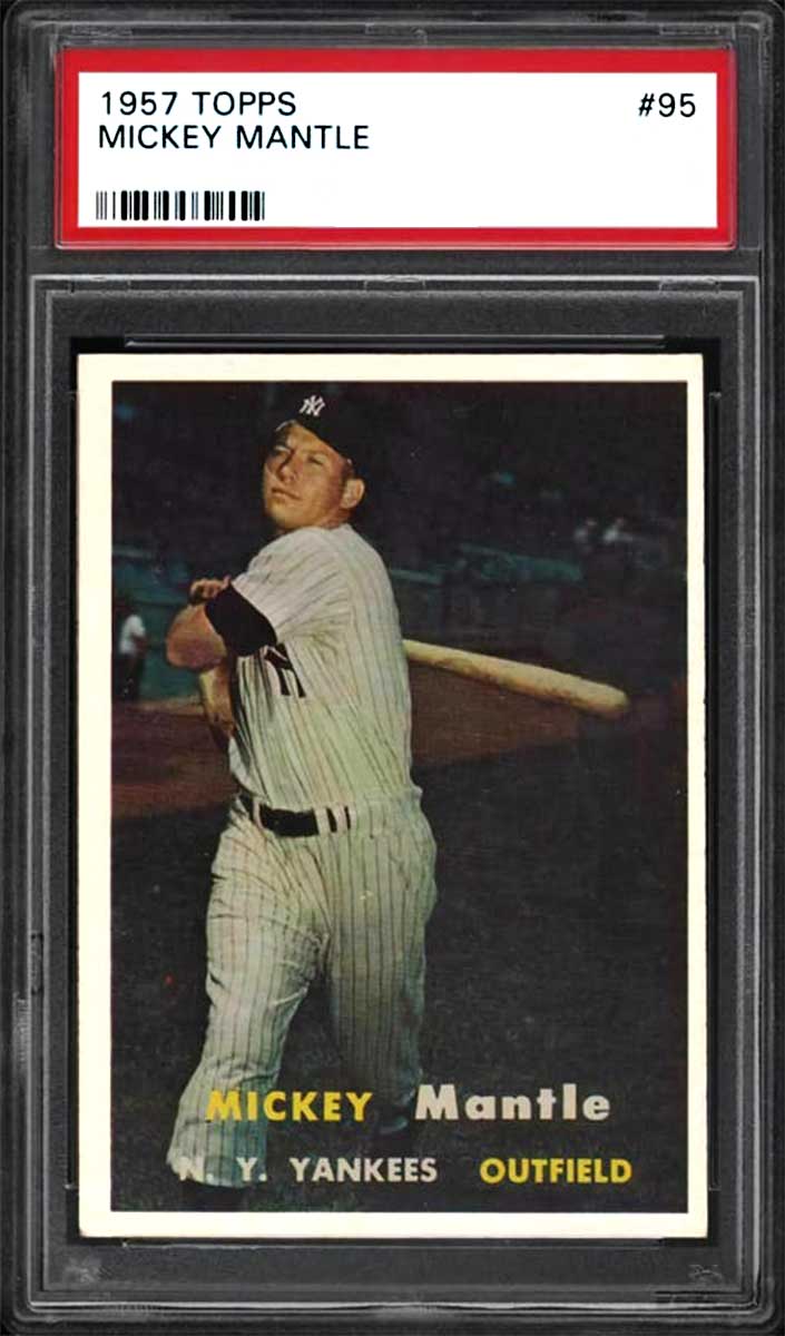 Mickey Mantle 1957 Topps Baseball