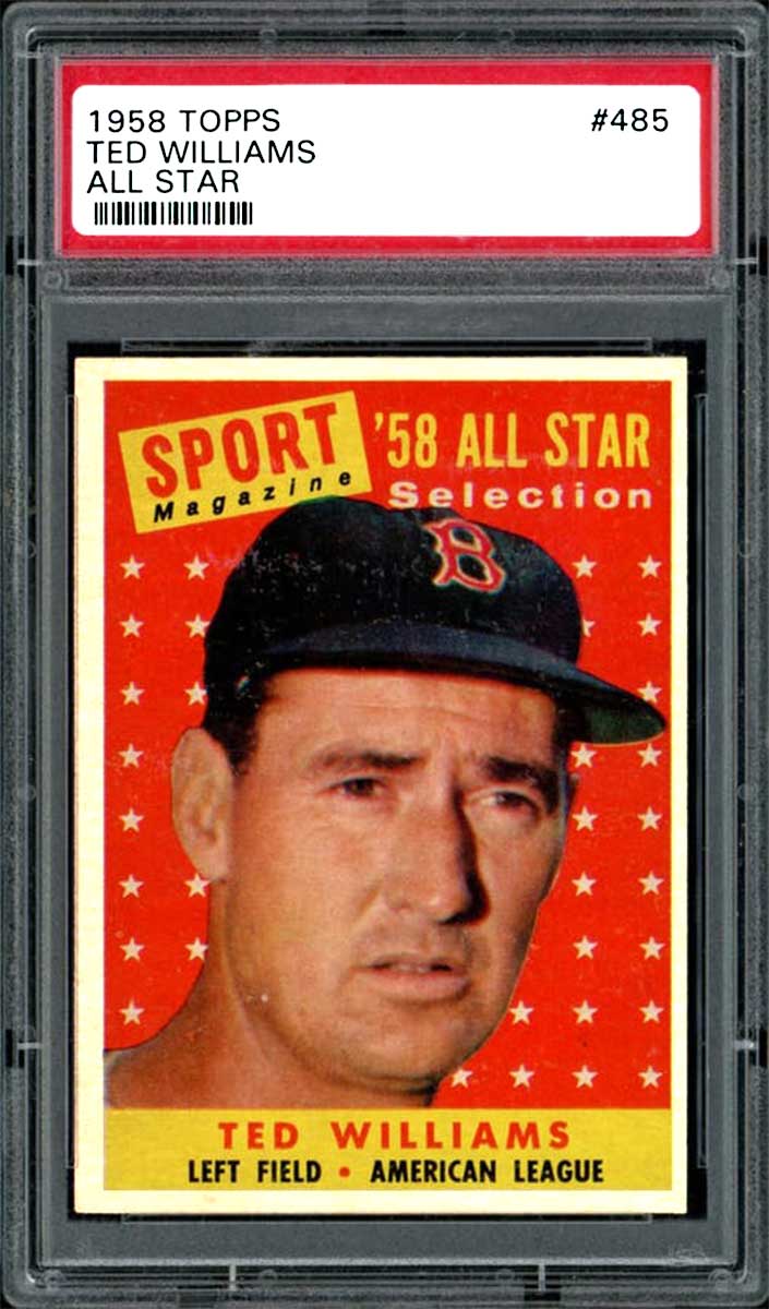 Ted Williams 1958 Topps Baseball