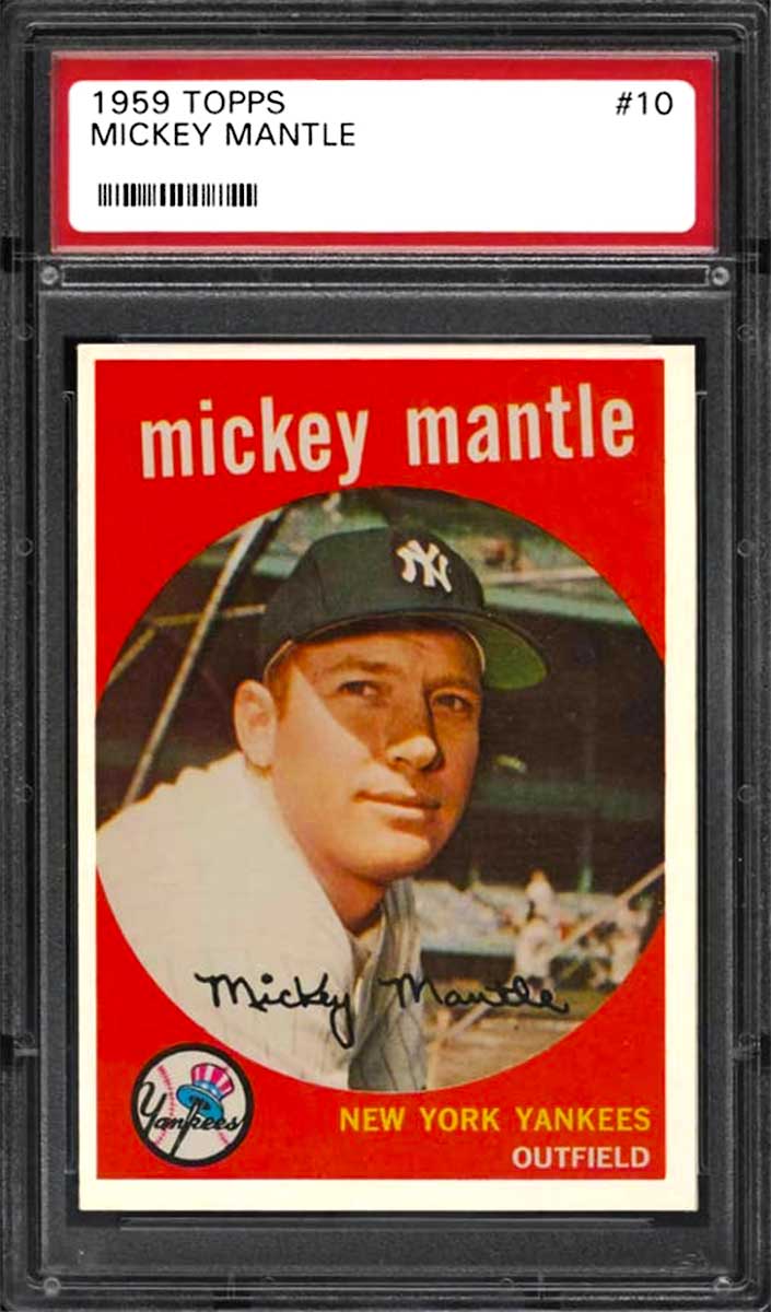 Mickey Mantle 1959 Topps Baseball