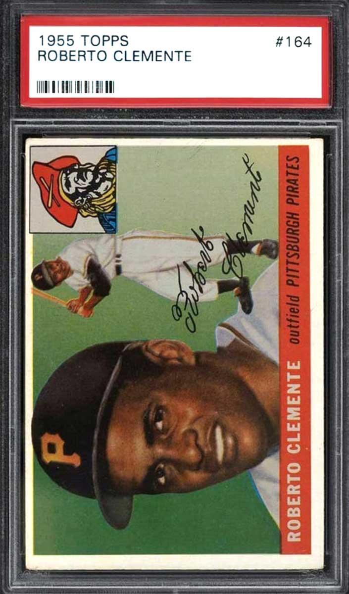 Roberto Clemente 1955 Topps Baseball 164 Base image