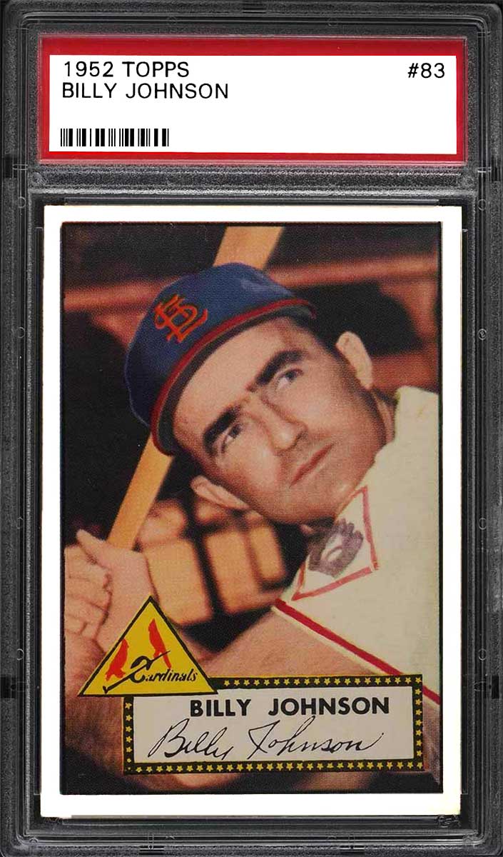 Billy Johnson - 1952 Topps Baseball
