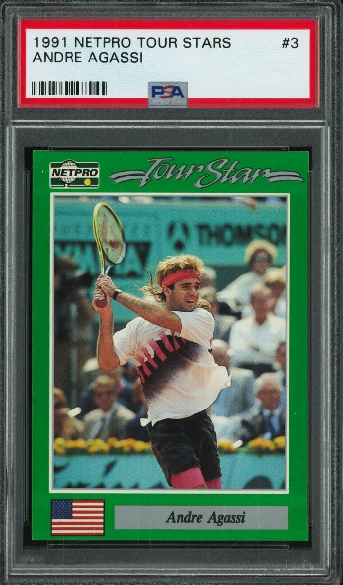 Andre Agassi - 1991 Netpro Tour Stars Tennis