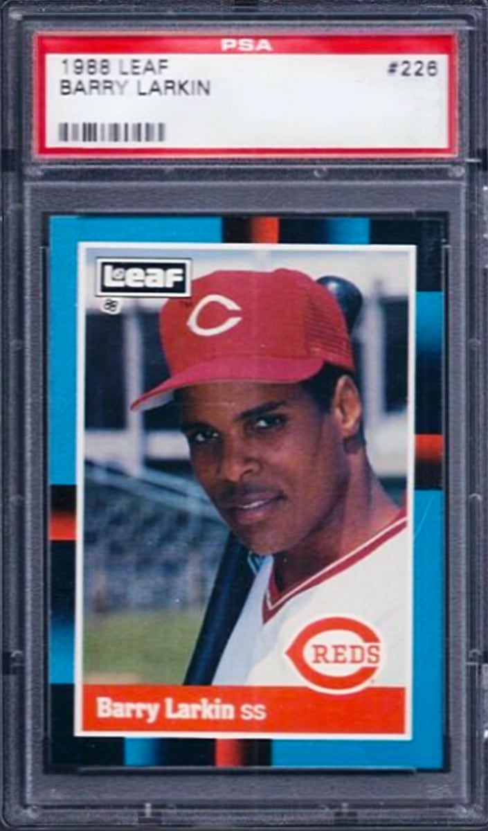 1988 Leaf Baseball Barry Larkin #226