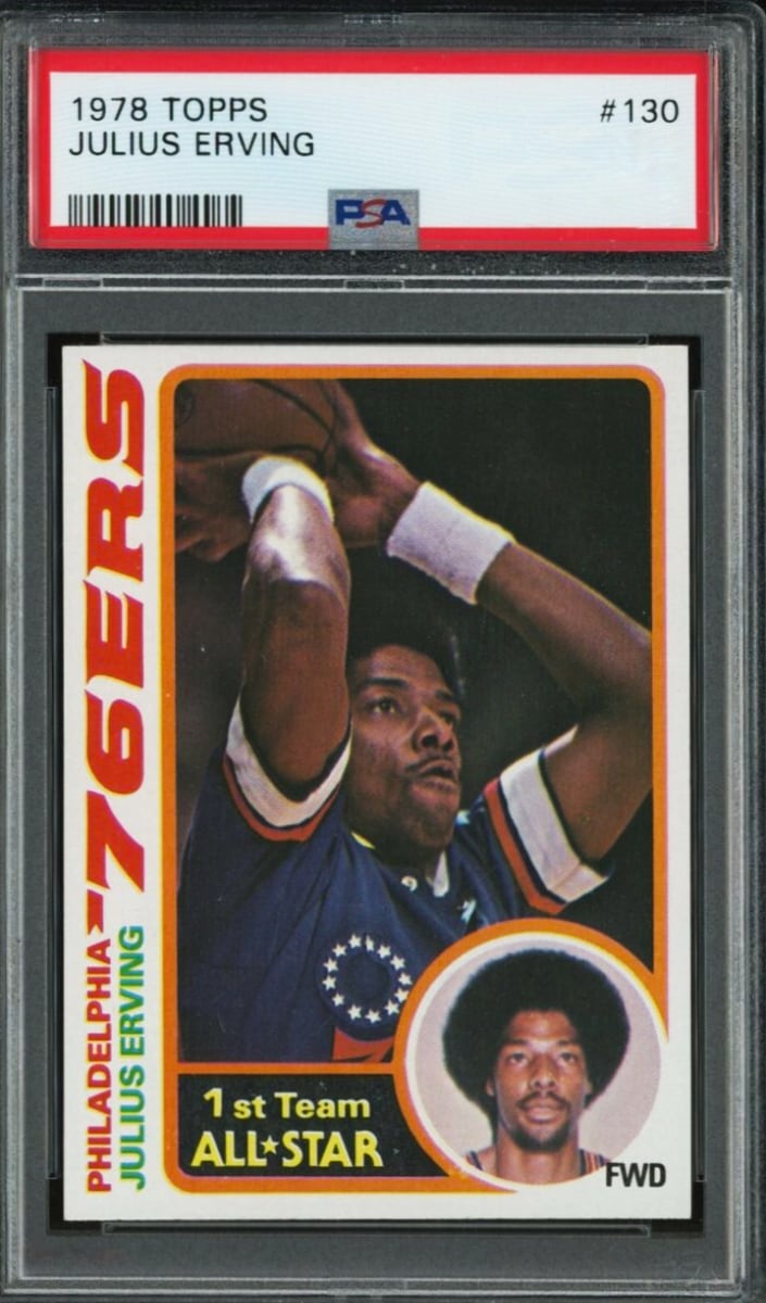 Julius Erving - 1978 Topps Basketball