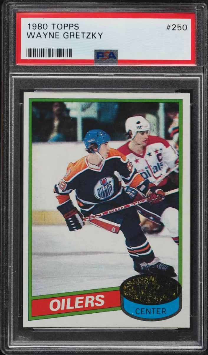 Wayne Gretzky 1980 Topps Hockey Variation