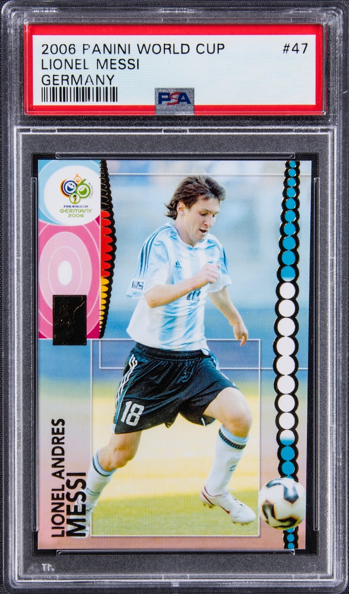 Lionel Messi - 2006 Panini World Cup Soccer