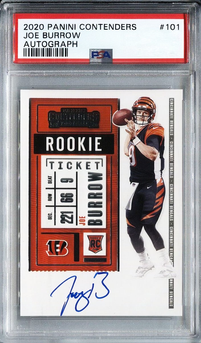 Joe Burrow - 2020 Panini Contenders Football