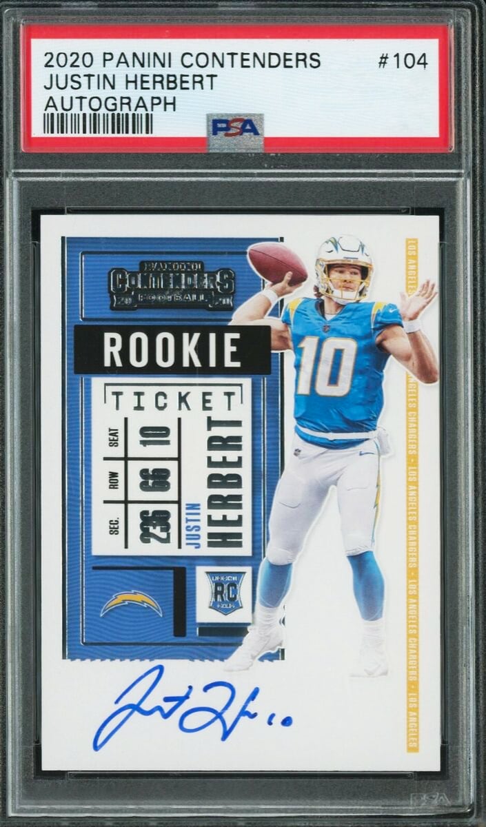 Justin Herbert - 2020 Panini Contenders Football