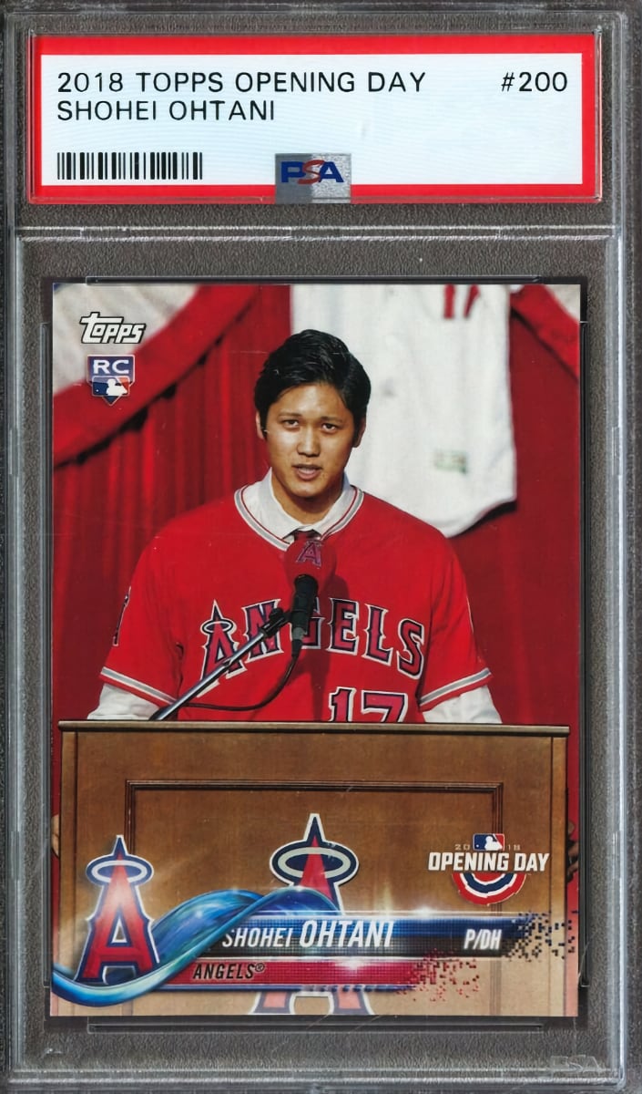 Shohei Ohtani 2018 Topps Opening Day Baseball