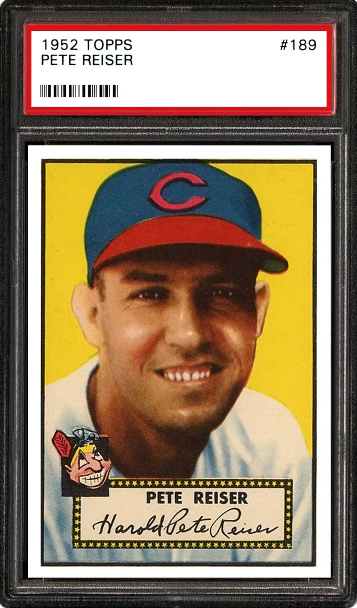 1952 Pete Reiser [Cream Back] #189