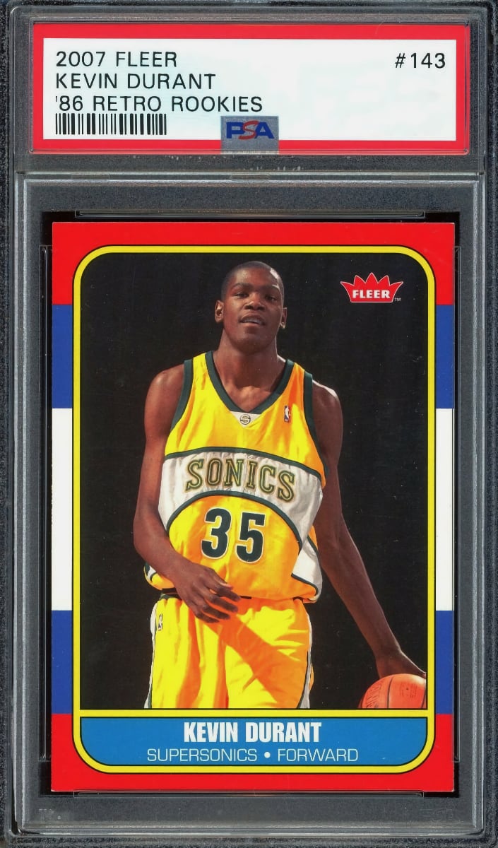 Kevin Durant - 2007 Fleer Basketball