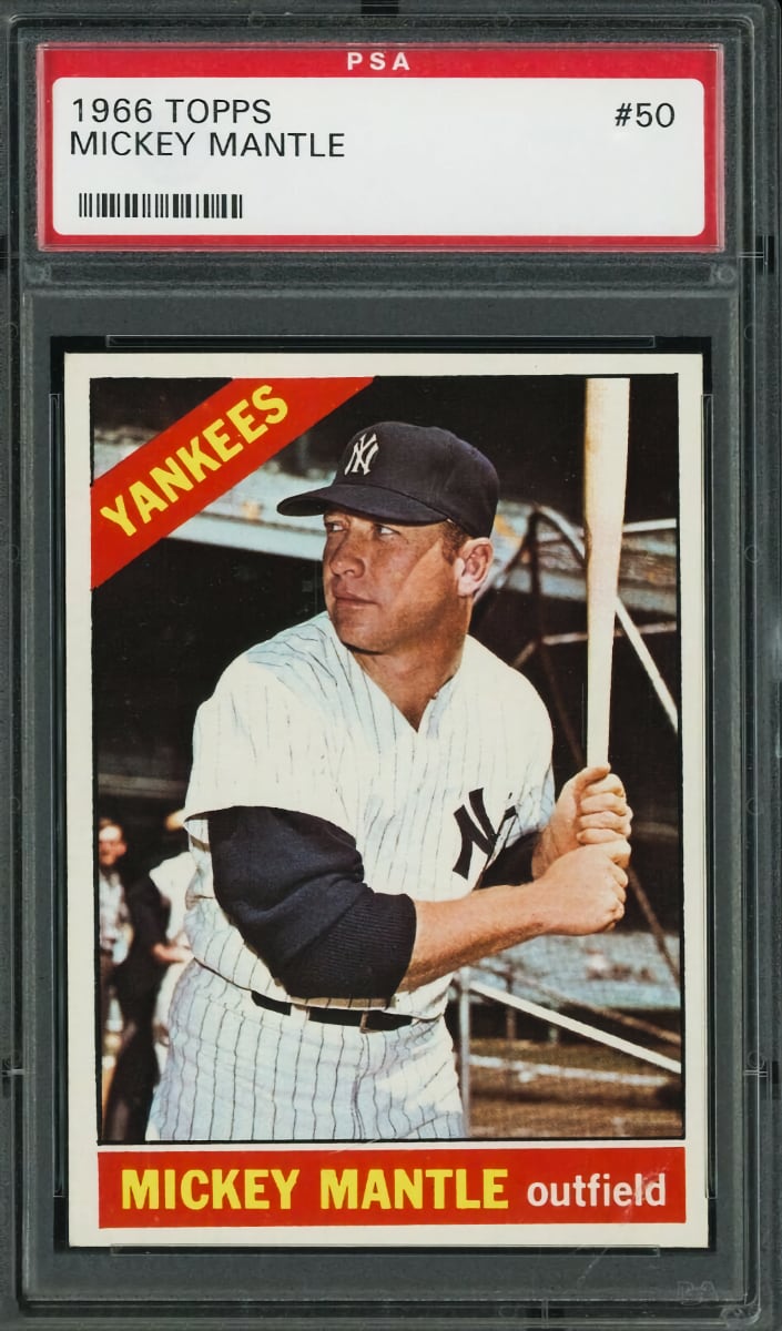 Mickey Mantle - 1966 Topps Baseball