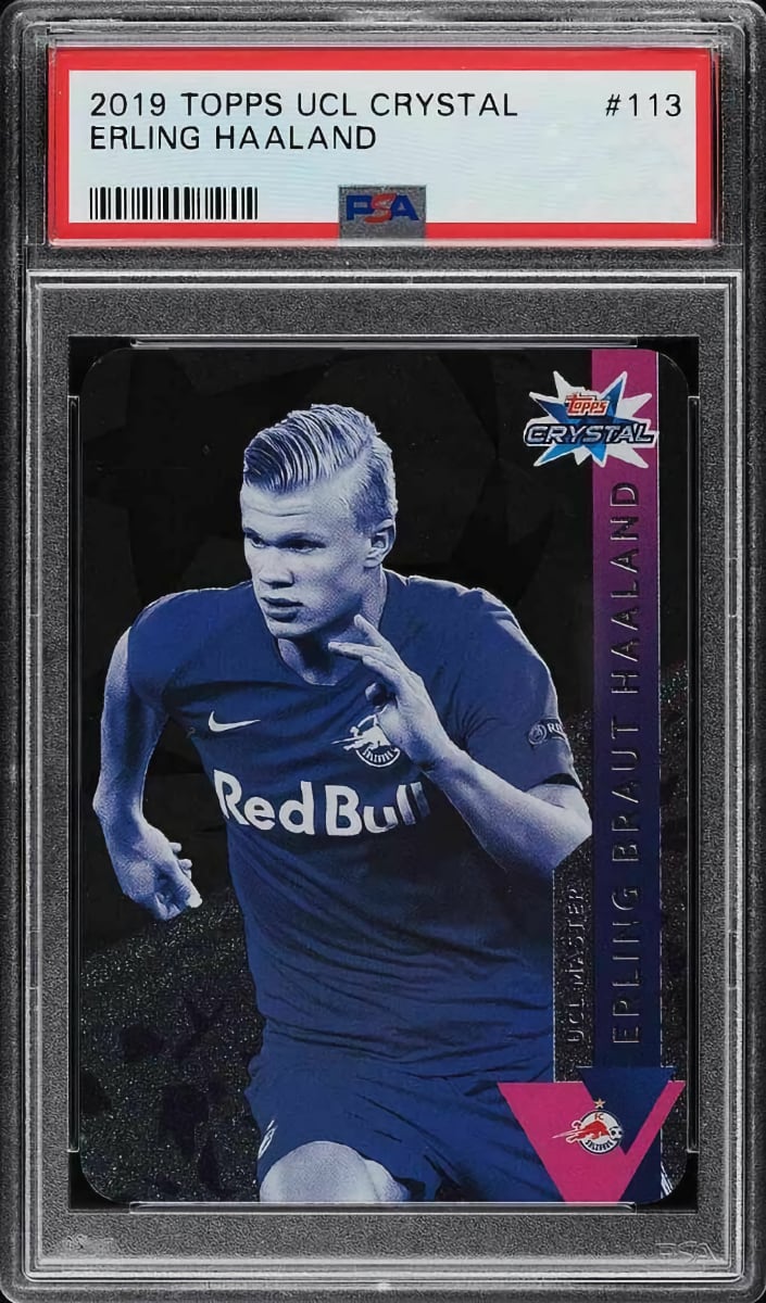 Erling Haaland - 2019 Topps Crystal UEFA Champions League Soccer