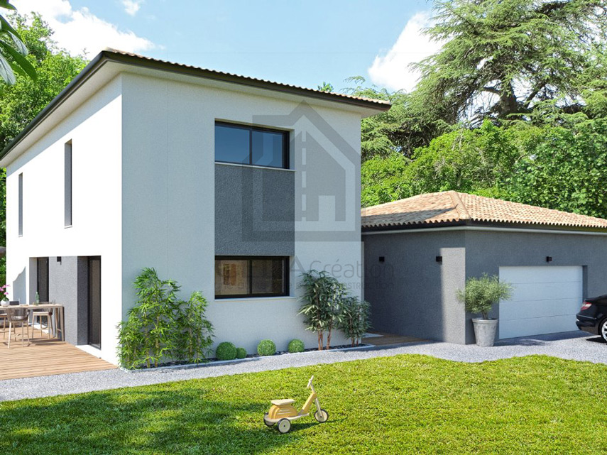 Projet de construction - Maison de 150 m² - Saint-Orens-de-Gameville (31650)