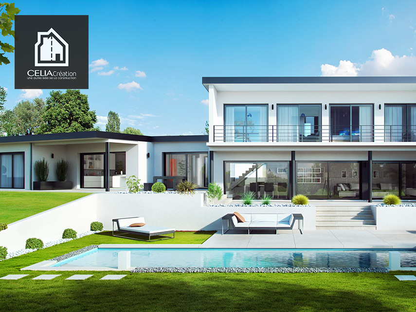 Projet de construction - Maison de 260 m² - Vieille-Toulouse (31320)