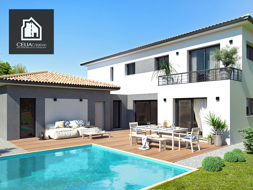 Projet de construction - Maison de 150 m² - Saint-Orens-de-Gameville (31650)