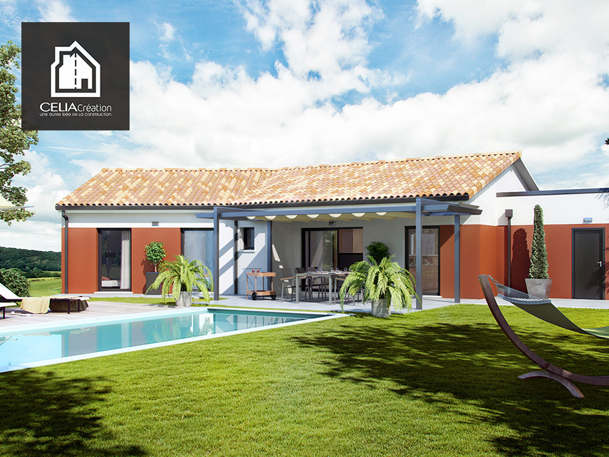 Projet de construction - Maison de 90 m² - Castelmaurou (31180)