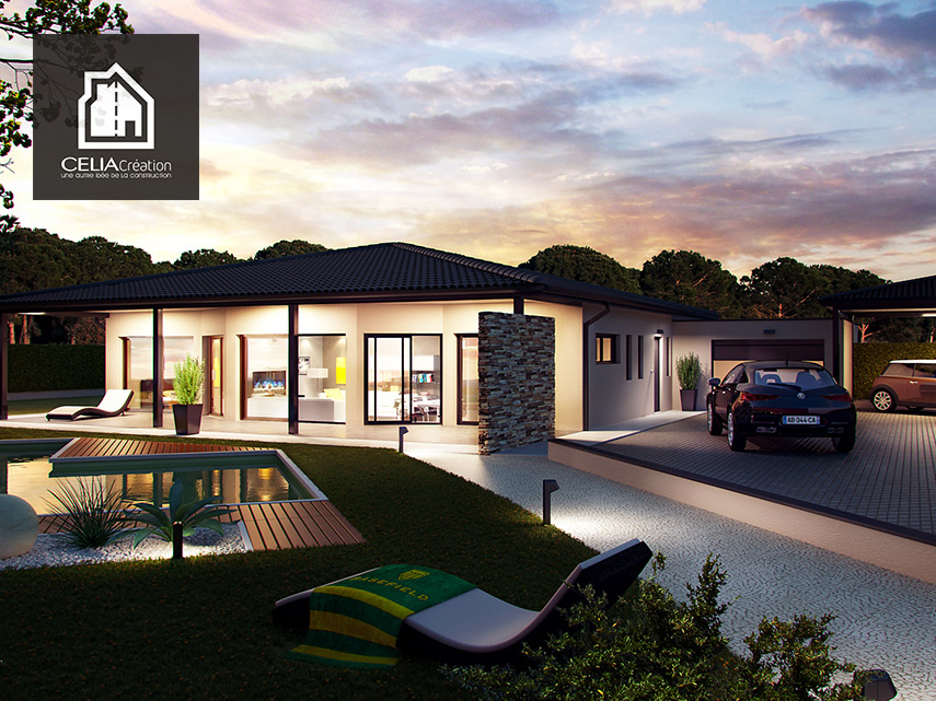 Projet de construction - Maison de 110 m² - Ségoufielle (32600)