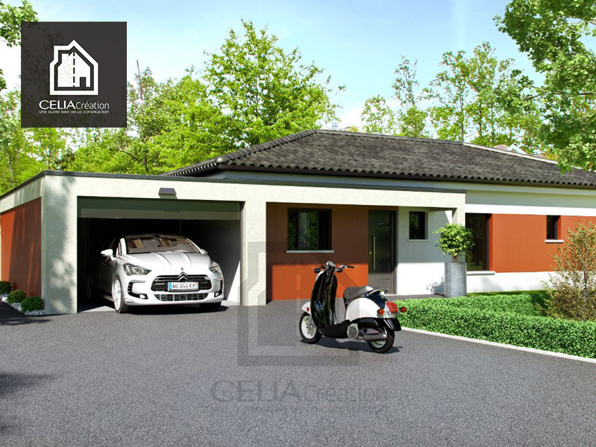 Projet de construction - Maison de 90 m² - L'Isle-Jourdain (32600)