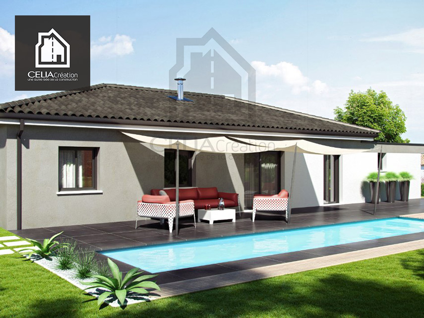 Projet de construction - Maison de 90 m² - L'Isle-Jourdain (32600)