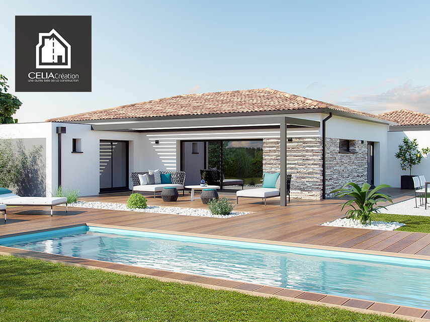 Projet de construction - Maison de 130 m² - Castelmaurou (31180)