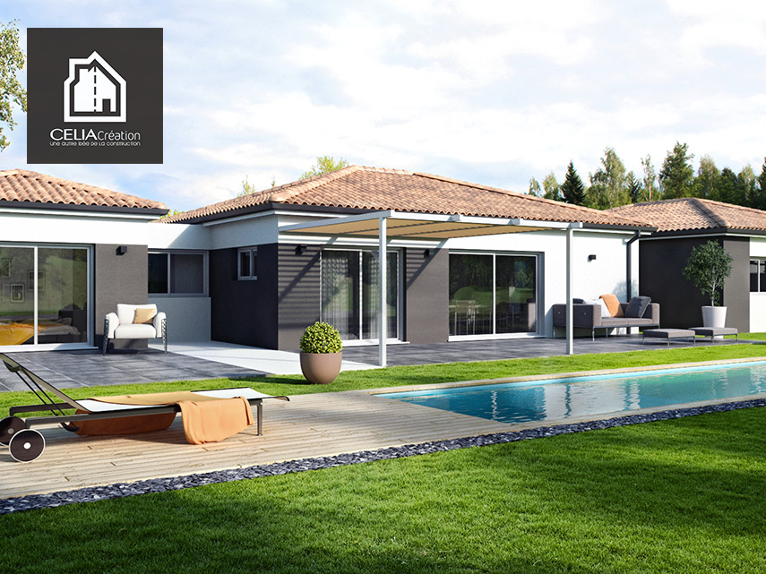 Projet de construction - Maison de 120 m² - Lafitte-Vigordane (31390)