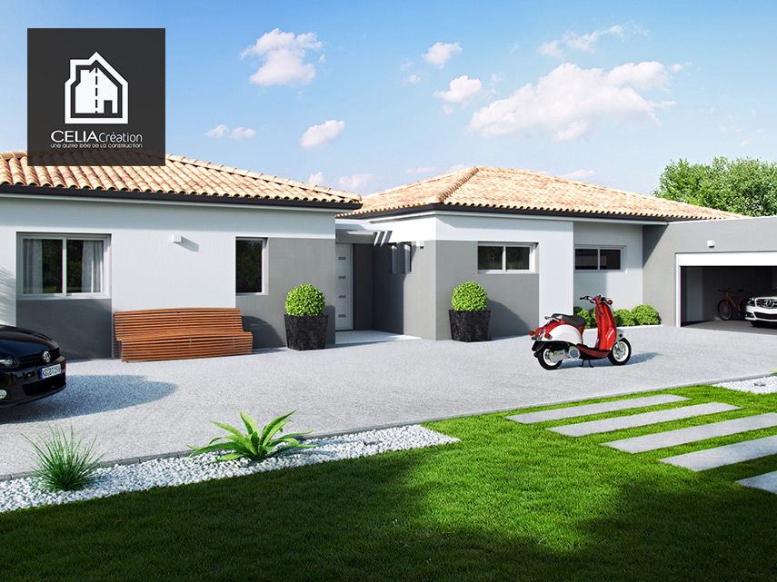 Projet de construction - Maison de 120 m² - Lafitte-Vigordane (31390)