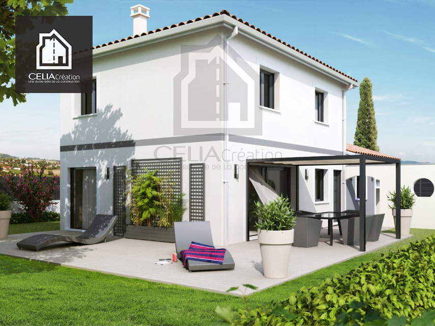 Projet de construction - Maison de 85 m² - Monclar-de-Quercy (82230)