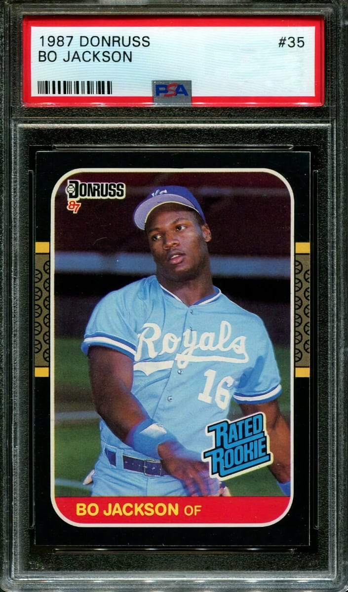 Bo Jackson 1987 Donruss Baseball