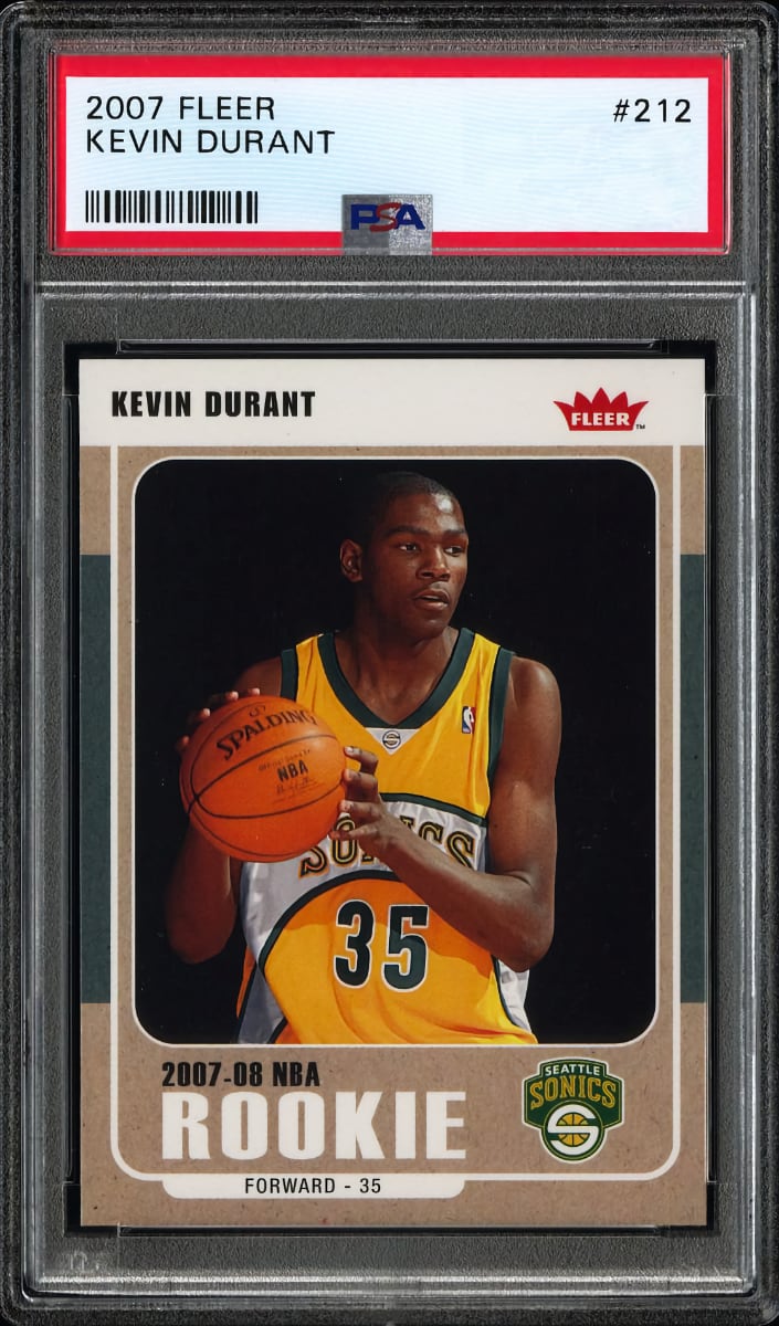 Kevin Durant - 2007 Fleer Basketball