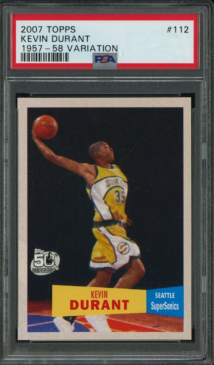 Kevin Durant - 2007 Topps Basketball