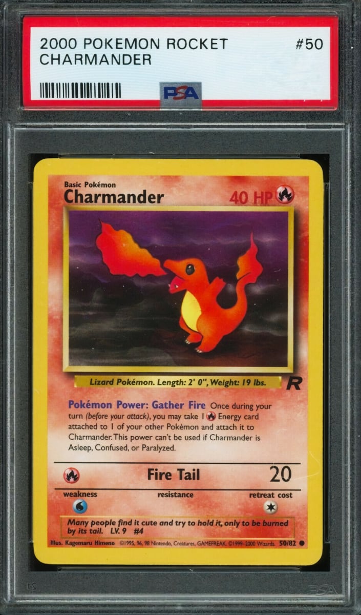 Charmander 2000 Pokemon Team Rocket