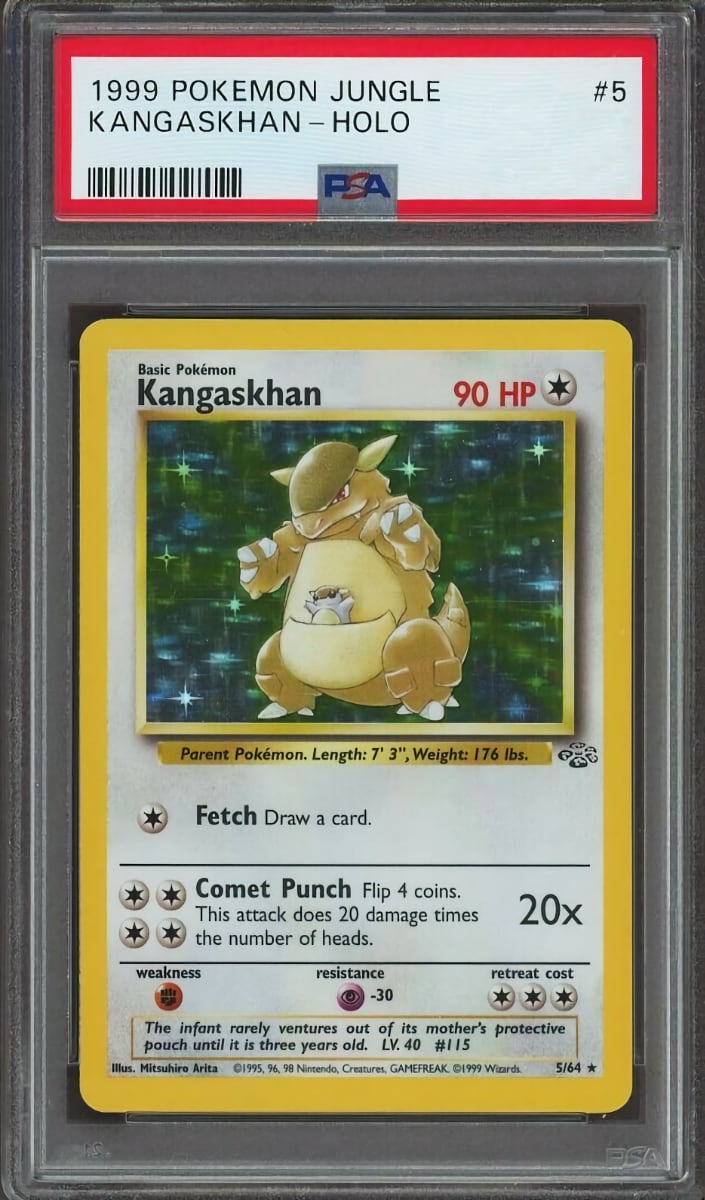 Kangaskhan Holo 1999 Pokemon Jungle