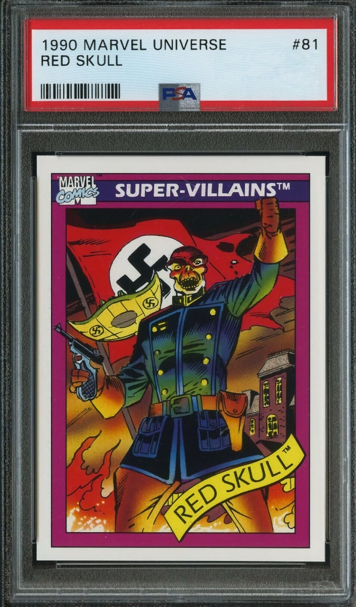 1990 Red Skull #81