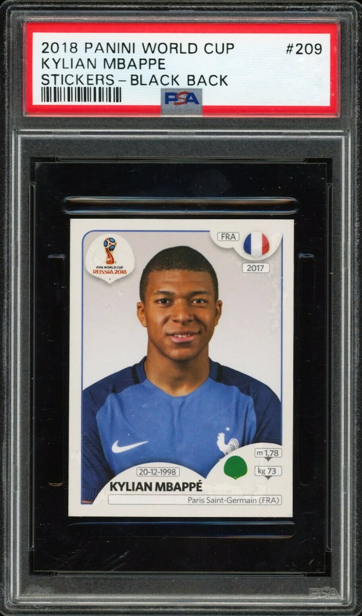 Kylian Mbappe - 2018 Panini World Cup Stickers Soccer