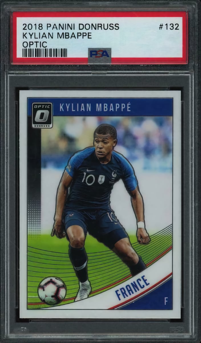 Kylian Mbappe - 2018 Donruss Optic Soccer
