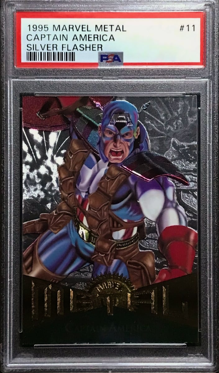 1995 Captain America [Silver Flasher] #11