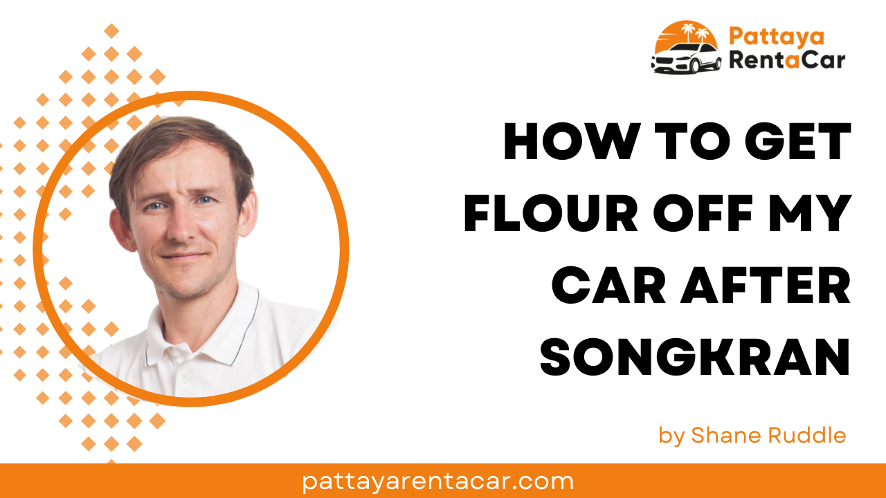 How Can I Get Flour & Water Off My Car Paint Job?