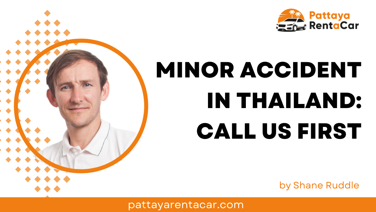 Minor car accidents in Thailand