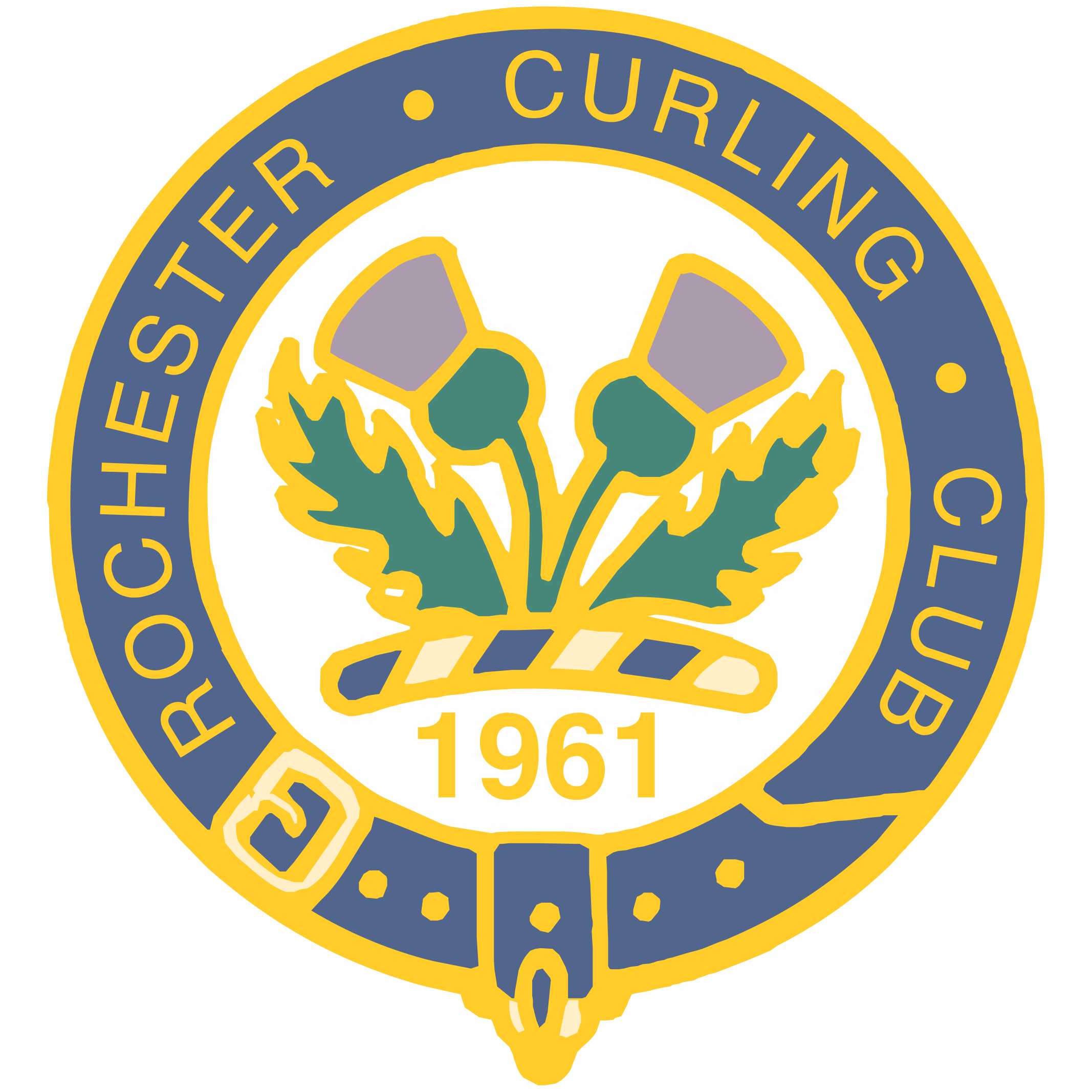Rochester Curling Club logo