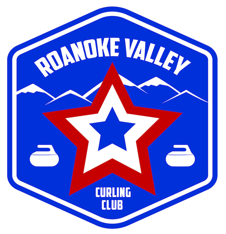 Roanoke Valley Curling Club logo