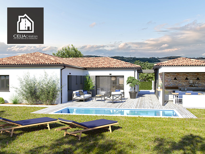 Projet de construction - Maison de 95 m² - Ségoufielle (32600)