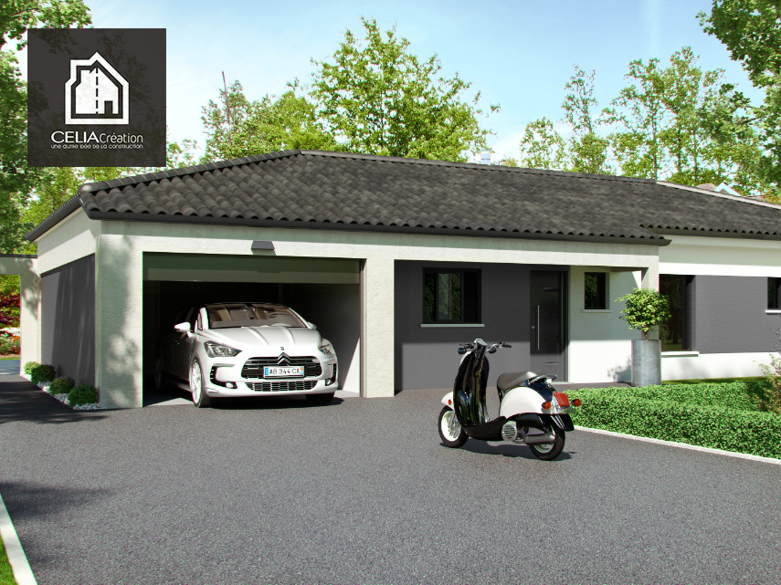 Projet de construction - Maison de 90 m² - L'Isle-Jourdain (32600)