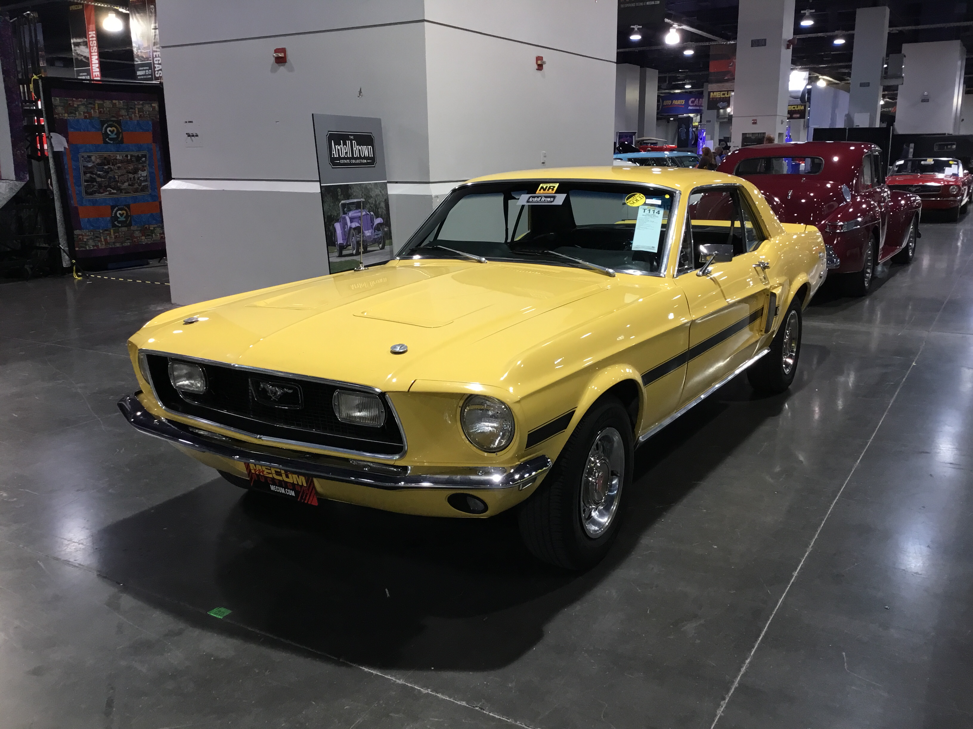 1968 Ford Mustang Coupe 8-cyl. 289cid/195hp 2bbl